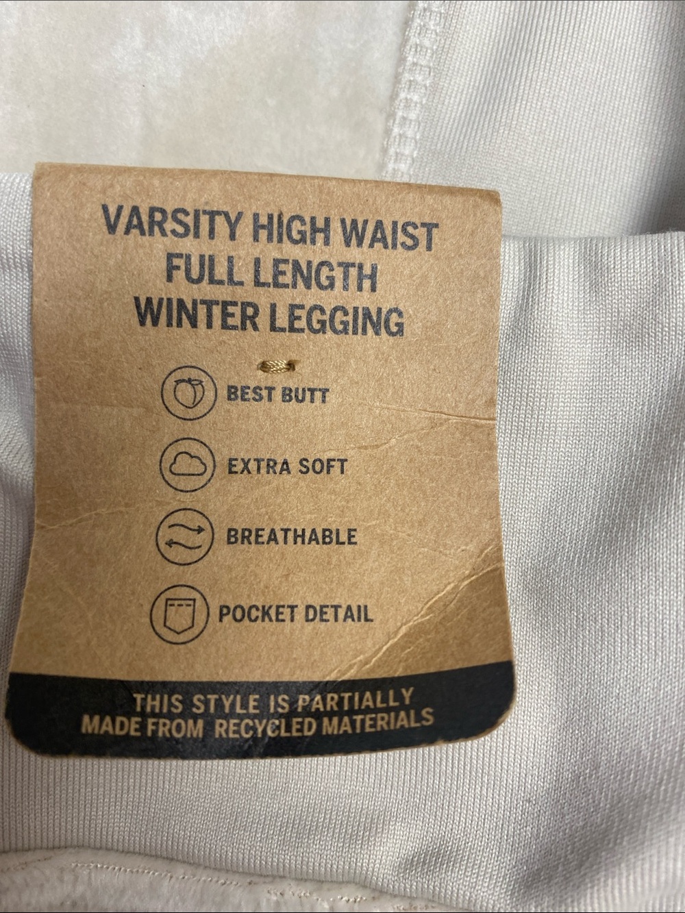 Victoria's Secret PINK Varsity Highwaist Full Length Winter Legging - Picture 9 of 11